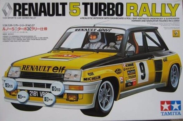 Renault 5 Turbo Rally tamiya 1/24 24027